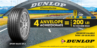Promotie anvelope vara si anvelope all season Dunlop