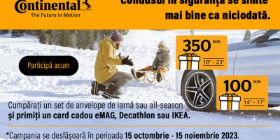 Promotie anvelope iarna si all season Continental